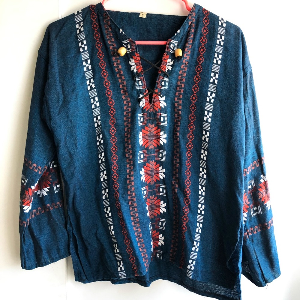 Handmade woven Blouse